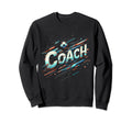 Soccer Coach Training Coaching Sweatshirt - Aesthetic Graphic for Adults - T-Shirt, Sweatshirt, Hoodie