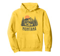 Montana Vacation Glacier National Park Hoodie - Unique Graphic Men Women - T-Shirt, Sweatshirt, Hoodie