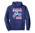 Coconut Beach Bum Pastel Trendy Y2K Hoodie - Custom Art Print for Adults - T-Shirt, Sweatshirt, Hoodie