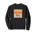 Zion National Park Stripes Sweatshirt - Unique Graphic Men Women - T-Shirt, Sweatshirt, Hoodie