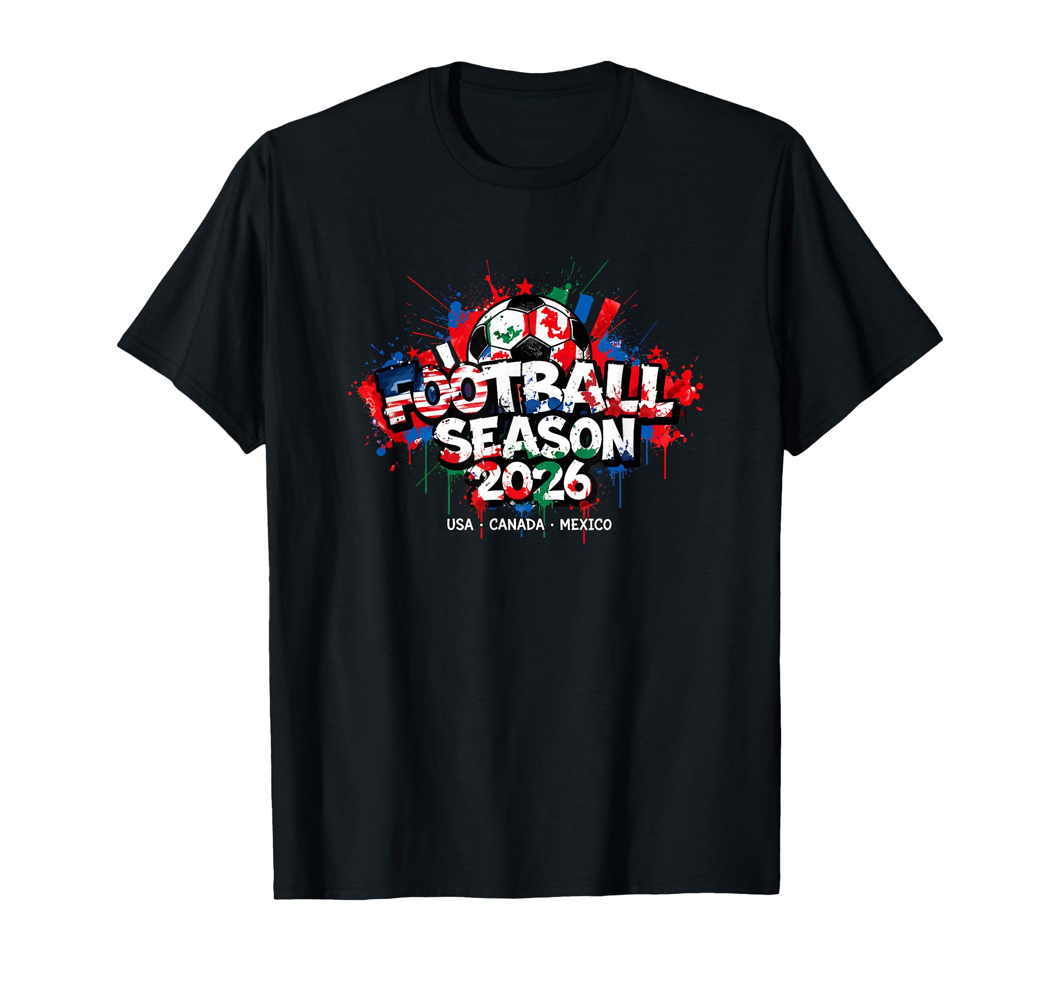 Football Season 2026 Soccer Fans Stadium T-Shirt - Minimalist Print Unisex - T-Shirt, Sweatshirt, Hoodie