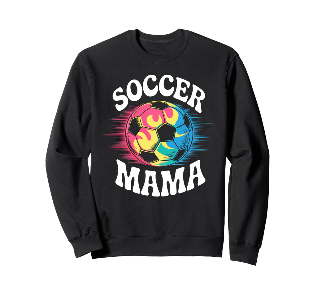 Soccer Mama Mom Tie Dye Sweatshirt - Trendy Graphic Unisex - T-Shirt, Sweatshirt, Hoodie