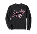 Soccer Auntie Funny Soccer Player Sweatshirt - Minimalist Print Men Women - T-Shirt, Sweatshirt, Hoodie