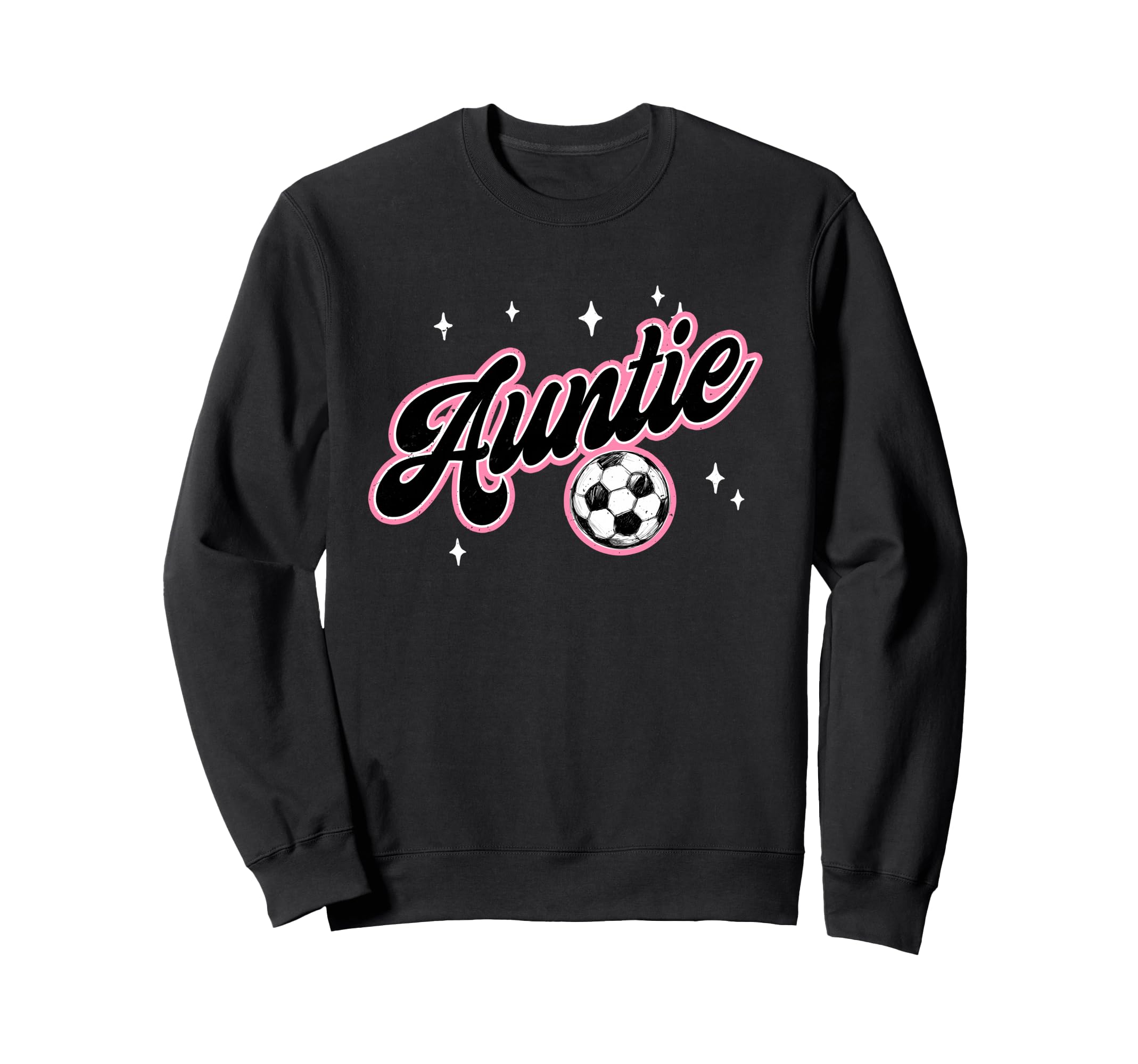 Soccer Auntie Funny Soccer Player Sweatshirt - Minimalist Print Men Women - T-Shirt, Sweatshirt, Hoodie