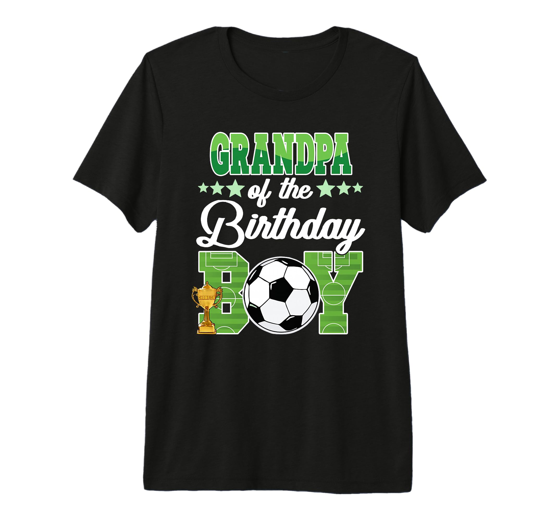 Soccer Grandpa Birthday Party Soccer T-Shirt - Fun Novelty Design Unisex - T-Shirt, Sweatshirt, Hoodie