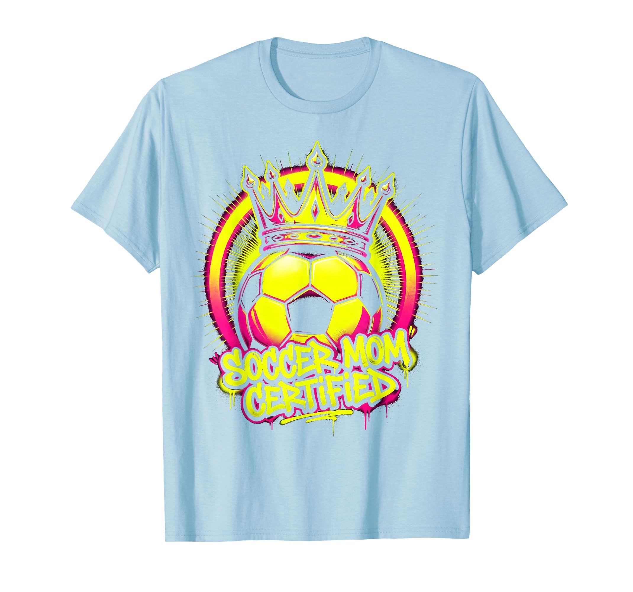 Soccer Mom Certified Mom Year T-Shirt - Unique Graphic for Adults - T-Shirt, Sweatshirt, Hoodie