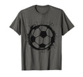 Soccer Player Ball Sports T-Shirt - Custom Art Print Men Women - T-Shirt, Sweatshirt, Hoodie
