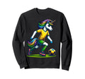 Footballer Unicorn Fans Soccer Team Sweatshirt - Unique Graphic for Adults - T-Shirt, Sweatshirt, Hoodie
