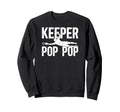 Soccer Keeper Pop Pop Soccer Sweatshirt - Minimalist Print for Adults - T-Shirt, Sweatshirt, Hoodie