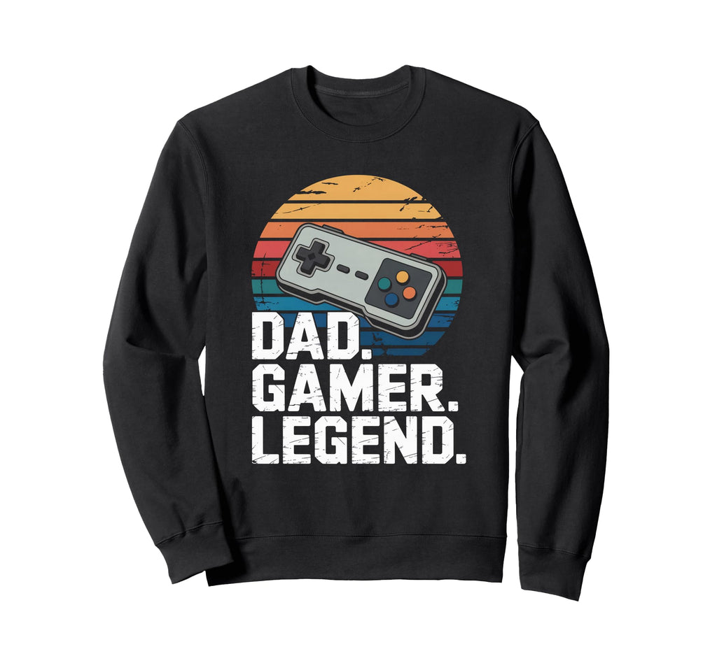 Gaming Lover Controller Rpg Quest Sweatshirt - Custom Art Print Men Women - T-Shirt, Sweatshirt, Hoodie