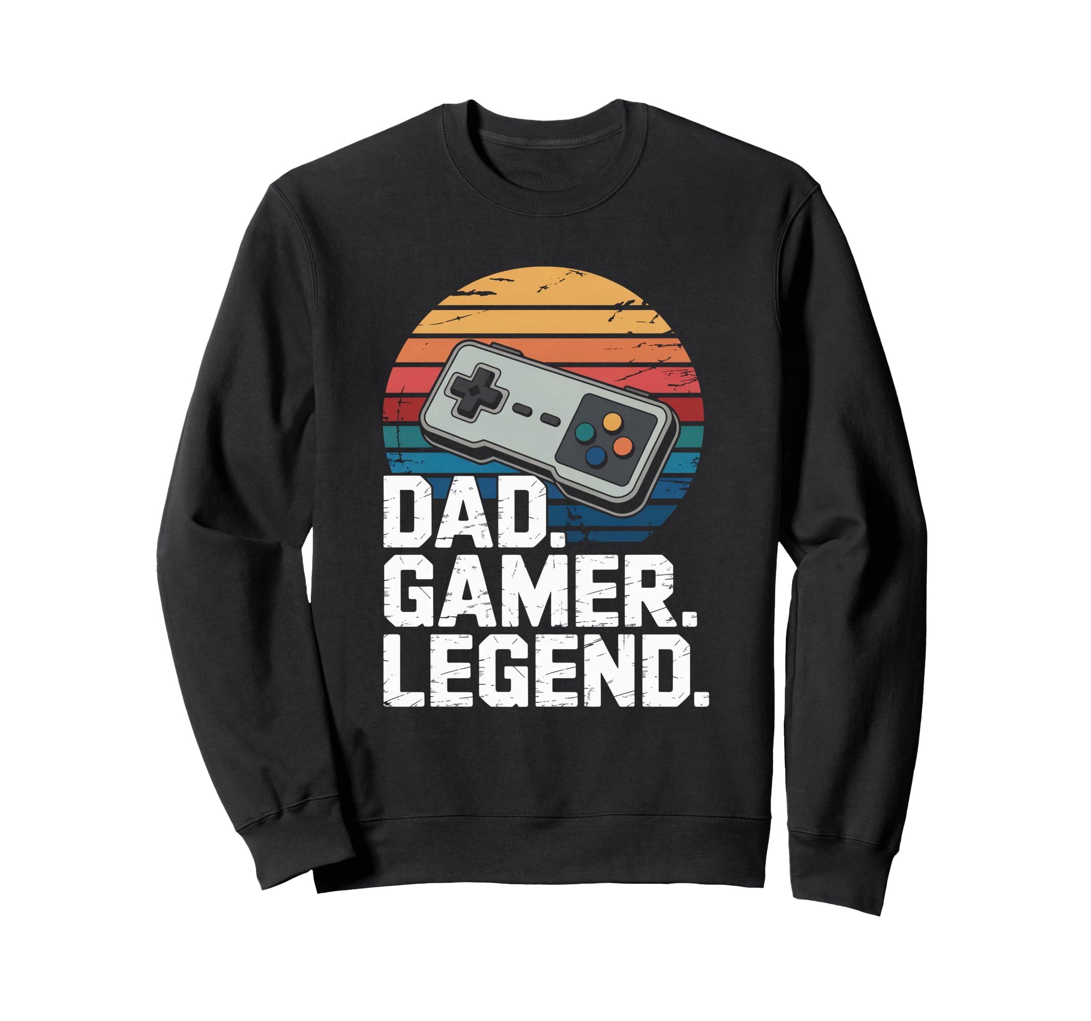 Gaming Lover Controller Rpg Quest Sweatshirt - Custom Art Print Men Women - T-Shirt, Sweatshirt, Hoodie