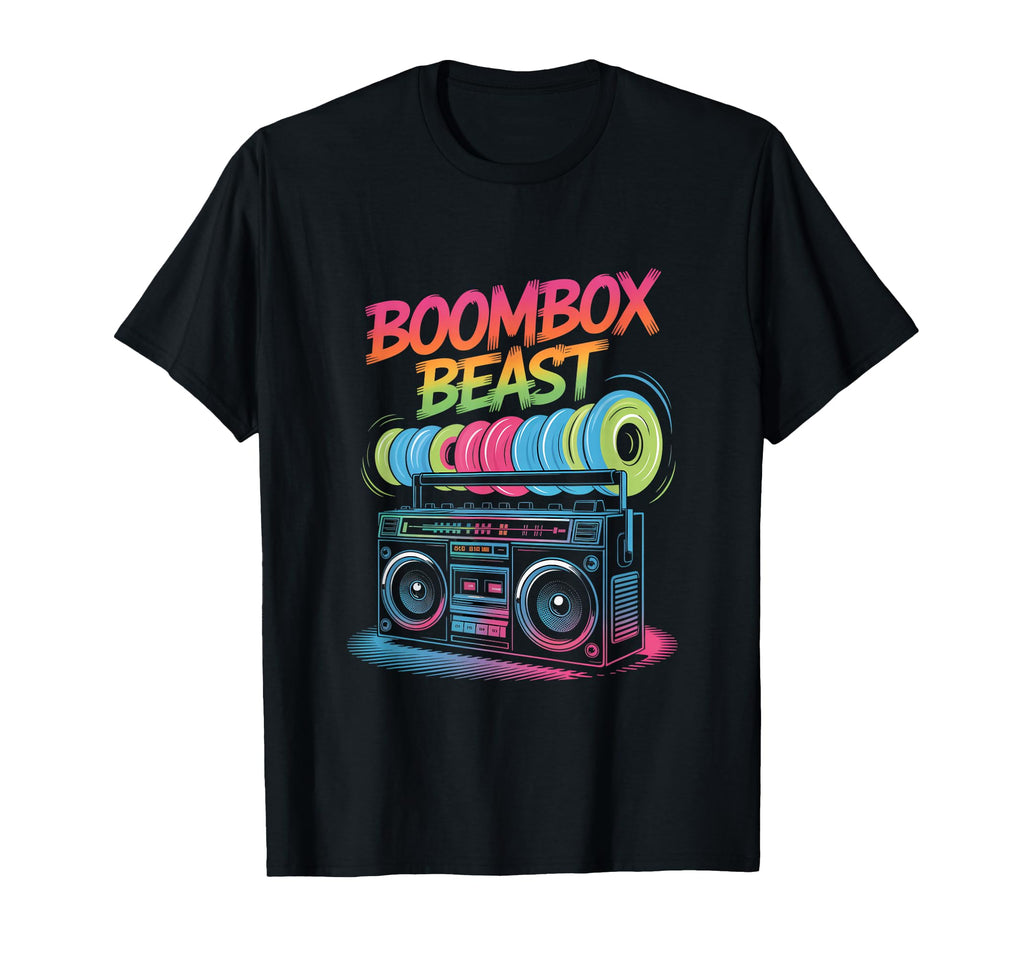 Boombox Beast 80S Hip Hop Old School T-Shirt - Streetwear Style Men Women - T-Shirt, Sweatshirt, Hoodie