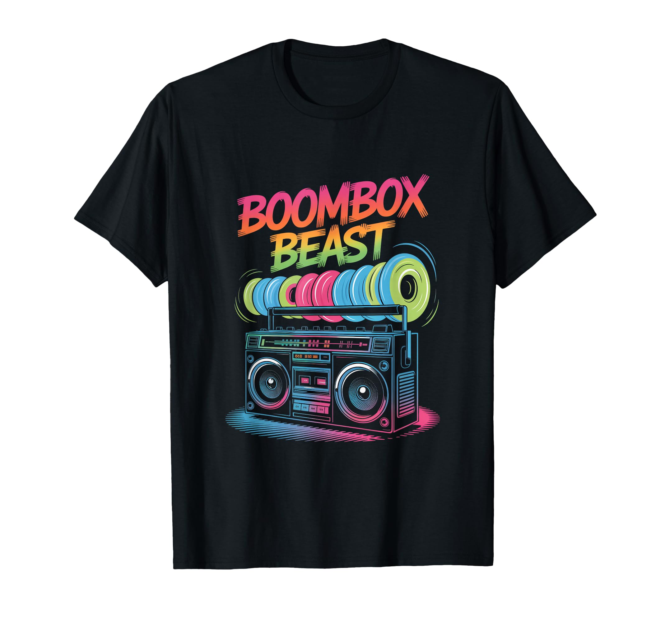 Boombox Beast 80S Hip Hop Old School T-Shirt - Streetwear Style Men Women - T-Shirt, Sweatshirt, Hoodie