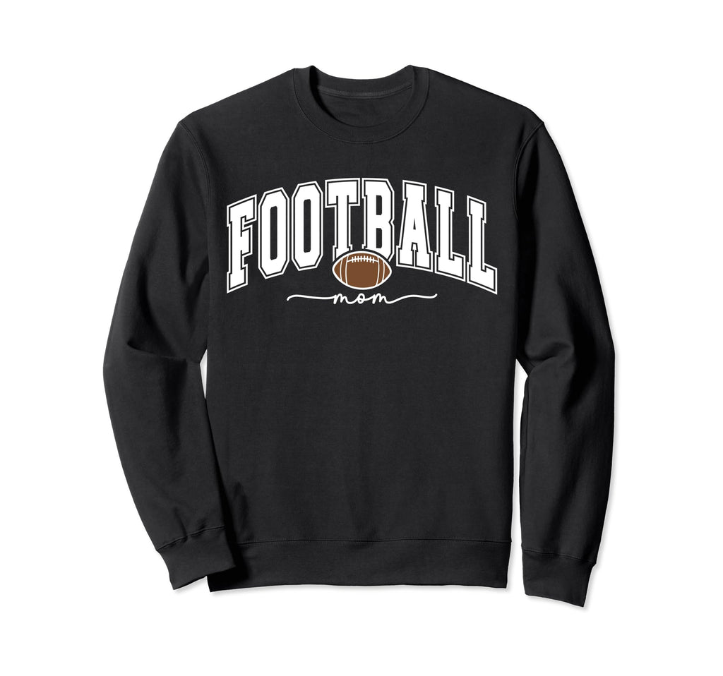 Funny Football Soccer Mom Mama Sweatshirt - Custom Art Print Men Women - T-Shirt, Sweatshirt, Hoodie