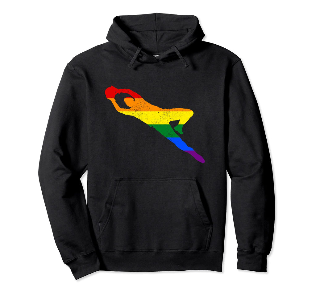 Goalie Gay Pride Lgbtq Goalkeeper Hoodie - Streetwear Style for Adults - T-Shirt, Sweatshirt, Hoodie