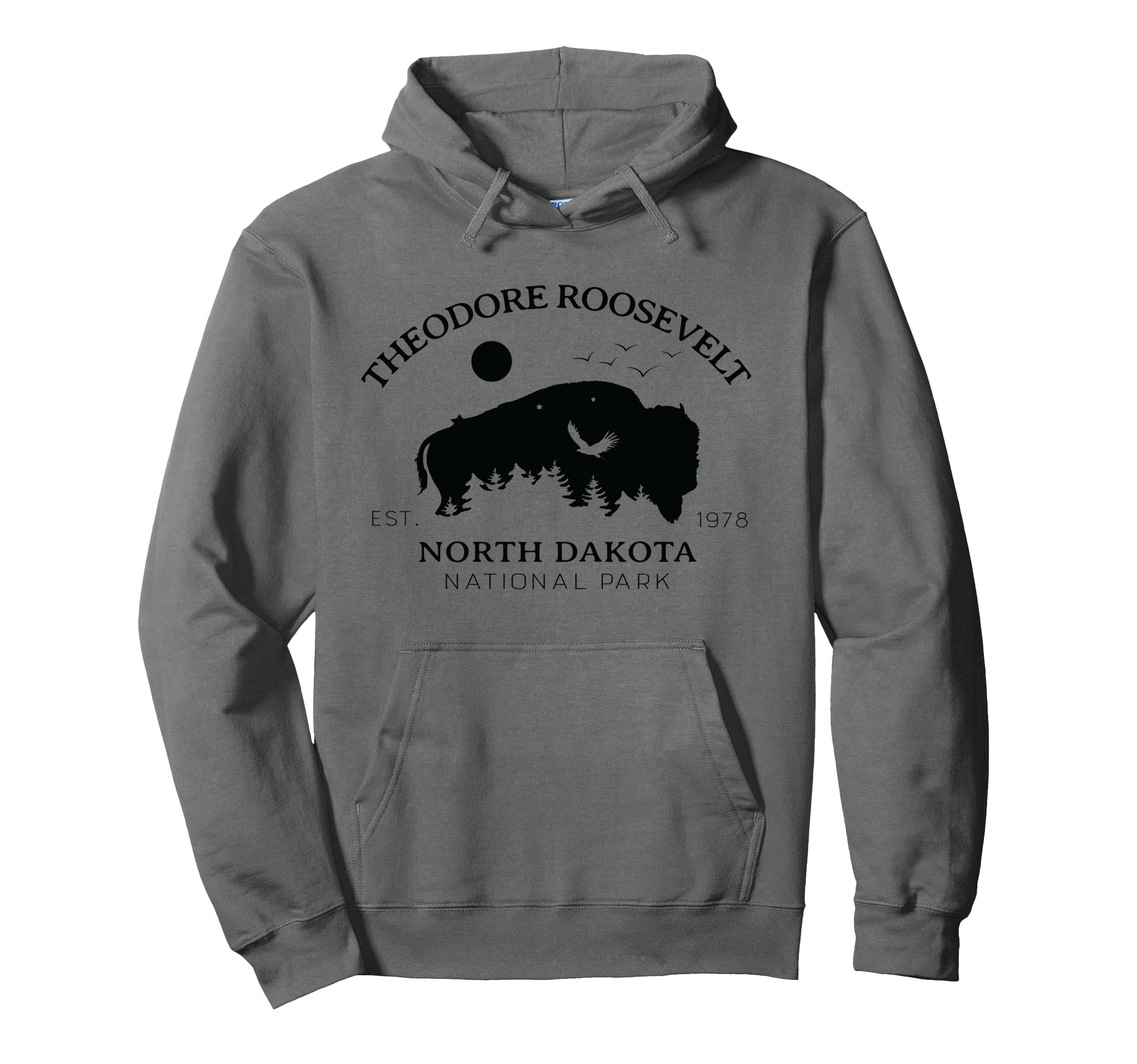 Us Theodore Roosevelt National Park North Hoodie - Graphic Print Men Women - T-Shirt, Sweatshirt, Hoodie