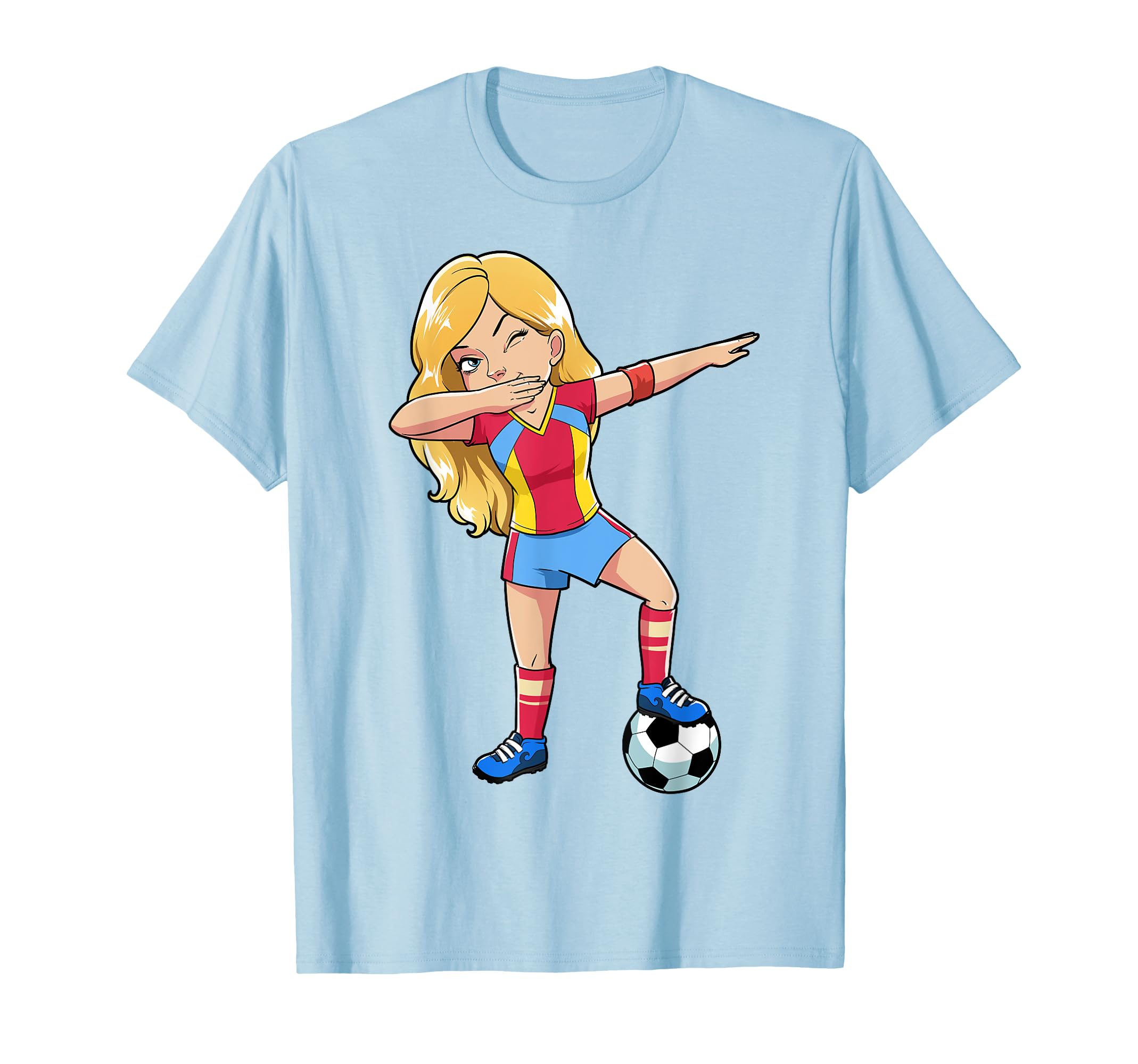 Dabbing Soccer Dab Dance Football Gifts T-Shirt - Trendy Graphic Unisex - T-Shirt, Sweatshirt, Hoodie