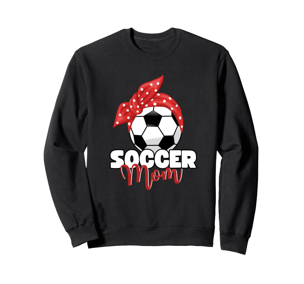 Soccer Mom Proud Football Mum Sweatshirt - Novelty Apparel for Adults - T-Shirt, Sweatshirt, Hoodie