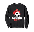 Soccer Mom Proud Football Mum Sweatshirt - Novelty Apparel for Adults - T-Shirt, Sweatshirt, Hoodie