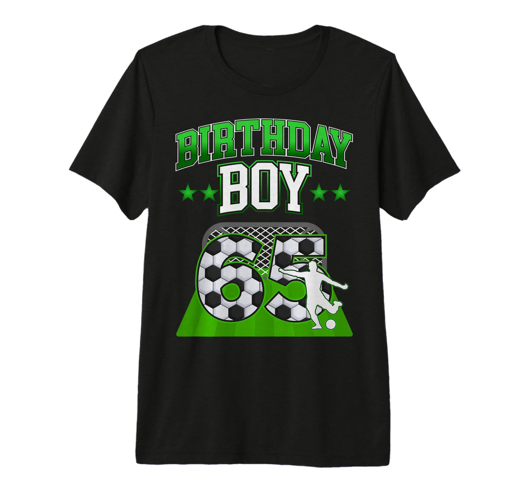 Soccer Themed Birthday Outfit 65 Year T-Shirt - Graphic Print Men Women - T-Shirt, Sweatshirt, Hoodie