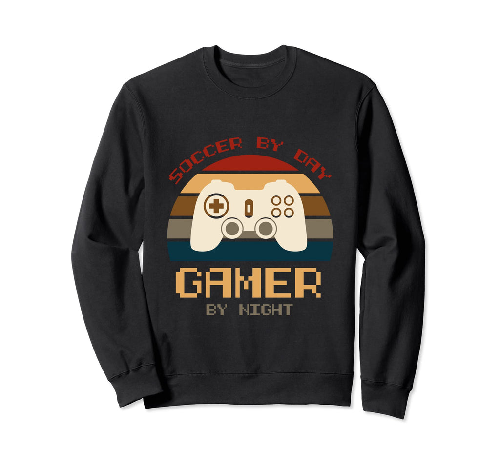 Soccer Day Gamer Night Soccer Goal Sweatshirt - Minimalist Print Unisex - T-Shirt, Sweatshirt, Hoodie