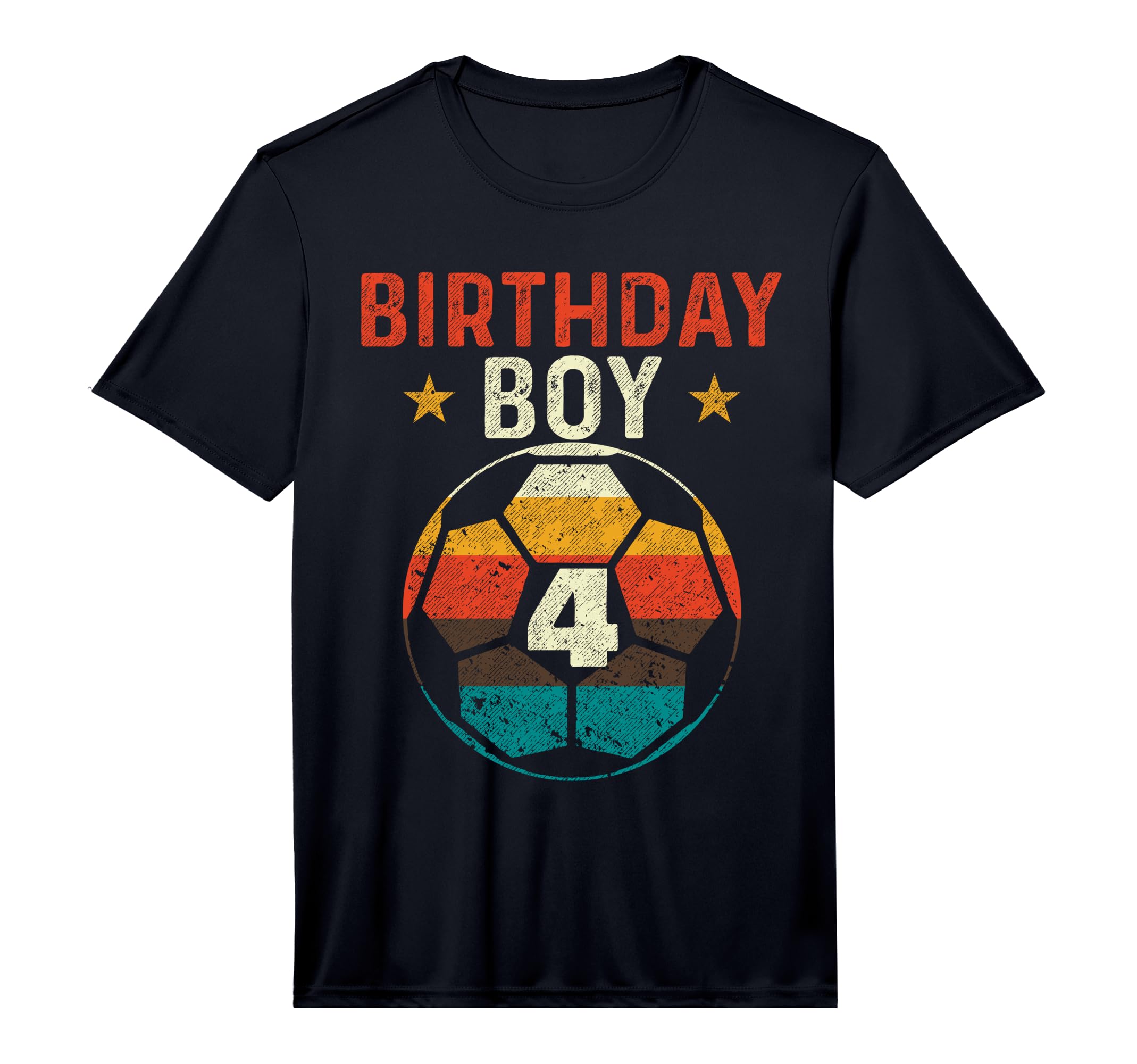 4Th Birthday Soccer Lover 4 Years T-Shirt - Aesthetic Graphic for Adults - T-Shirt, Sweatshirt, Hoodie