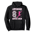 8 Year Old Awesome Since 2018 Birthday Hoodie - Streetwear Style Unisex - T-Shirt, Sweatshirt, Hoodie