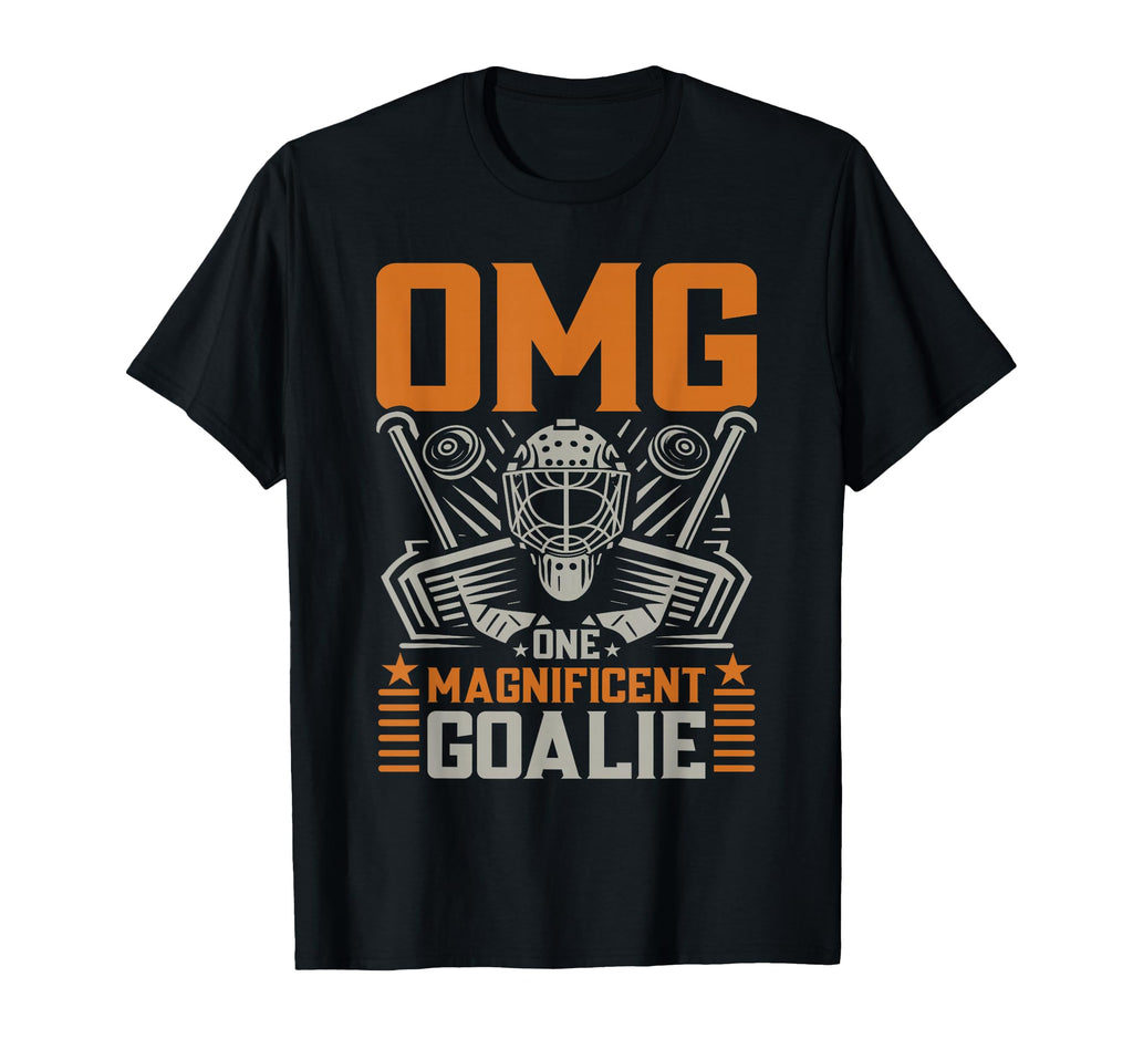 Funny Goaltender Goalkeeper Ice T-Shirt - Novelty Apparel for Adults - T-Shirt, Sweatshirt, Hoodie