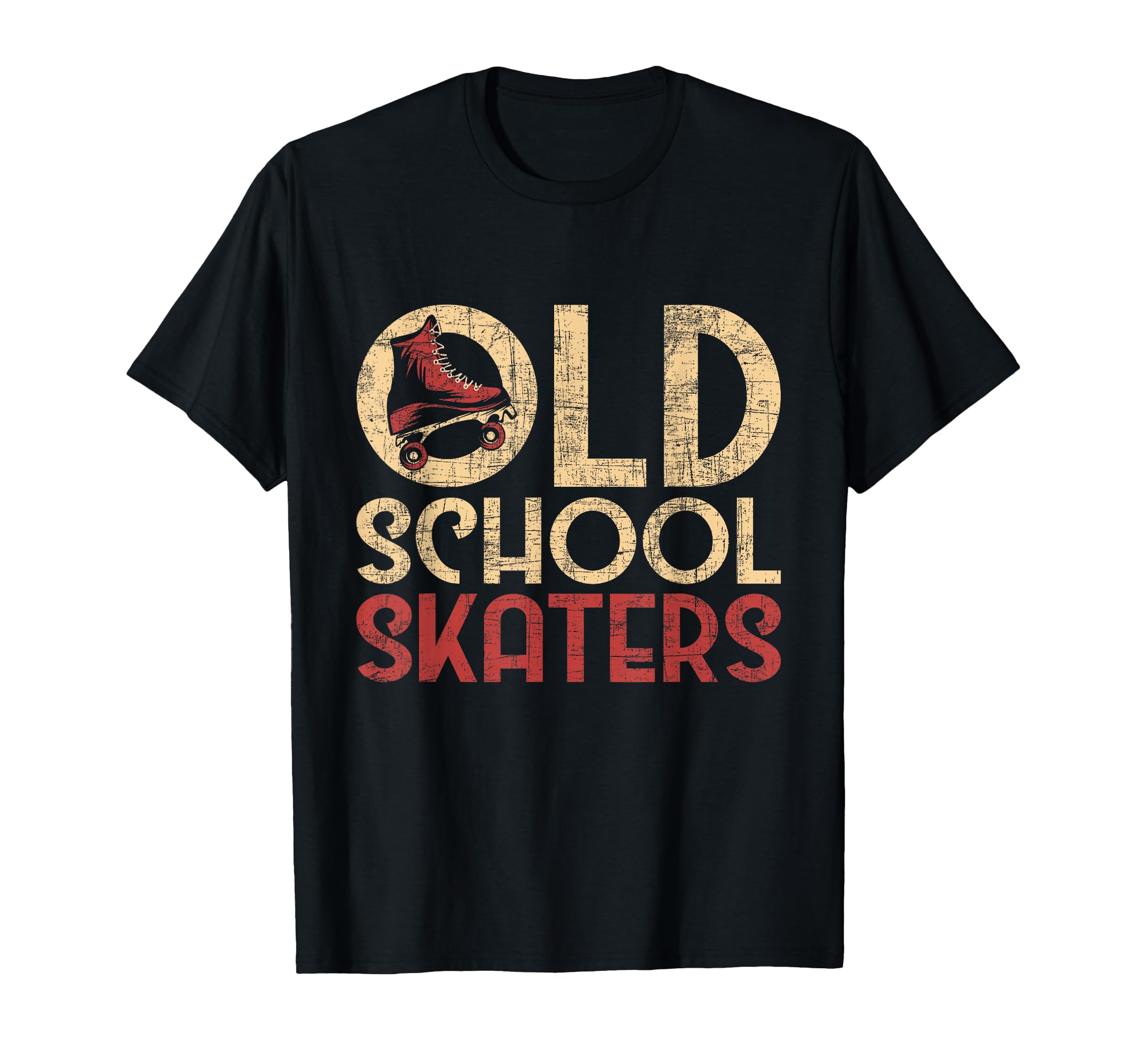 Old School Skaters Roller Skating Roller T-Shirt - Unique Graphic Unisex - T-Shirt, Sweatshirt, Hoodie