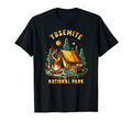 Camping Forest Tent Campfire Yosemite T-Shirt - Fun Novelty Design Unisex - T-Shirt, Sweatshirt, Hoodie