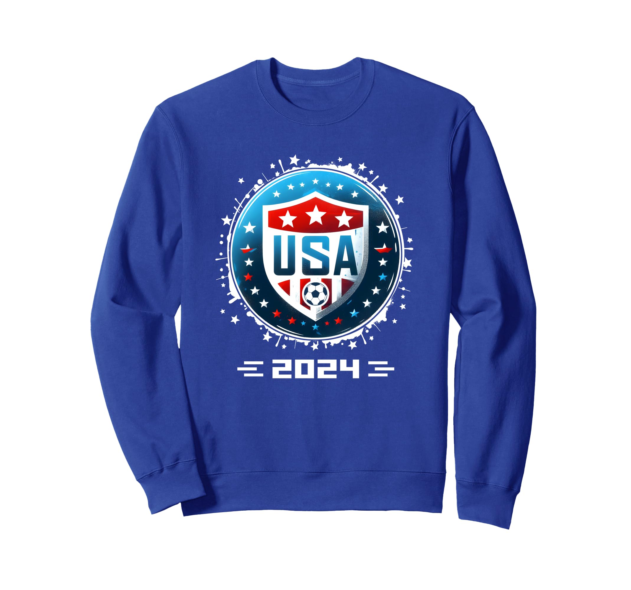 American Flag Soccer Team Soccer 2024 Sweatshirt - Streetwear Style Unisex - T-Shirt, Sweatshirt, Hoodie
