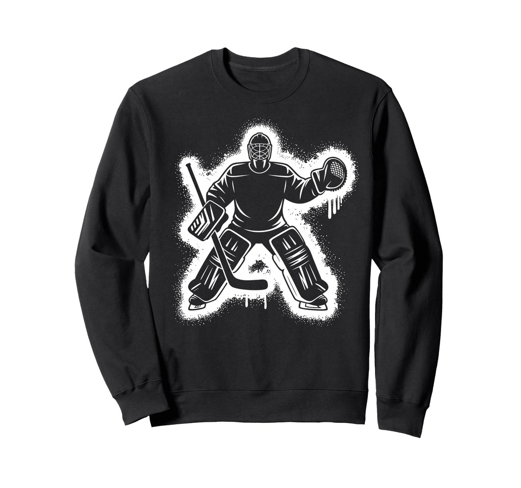 Ice Hockey Goalie Gifts Netminder Life Sweatshirt - Graphic Print Unisex - T-Shirt, Sweatshirt, Hoodie