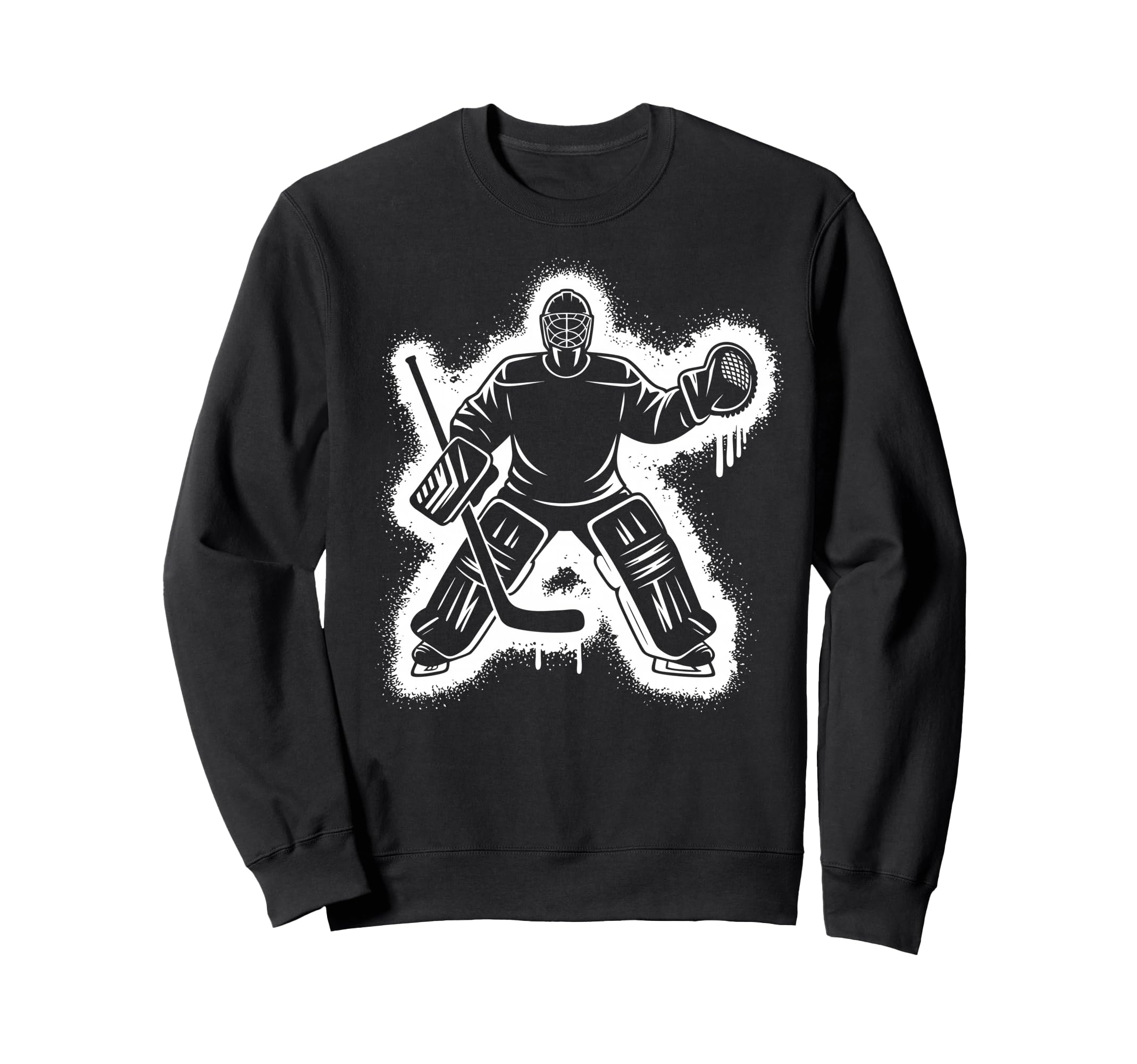 Ice Hockey Goalie Gifts Netminder Life Sweatshirt - Graphic Print Unisex - T-Shirt, Sweatshirt, Hoodie