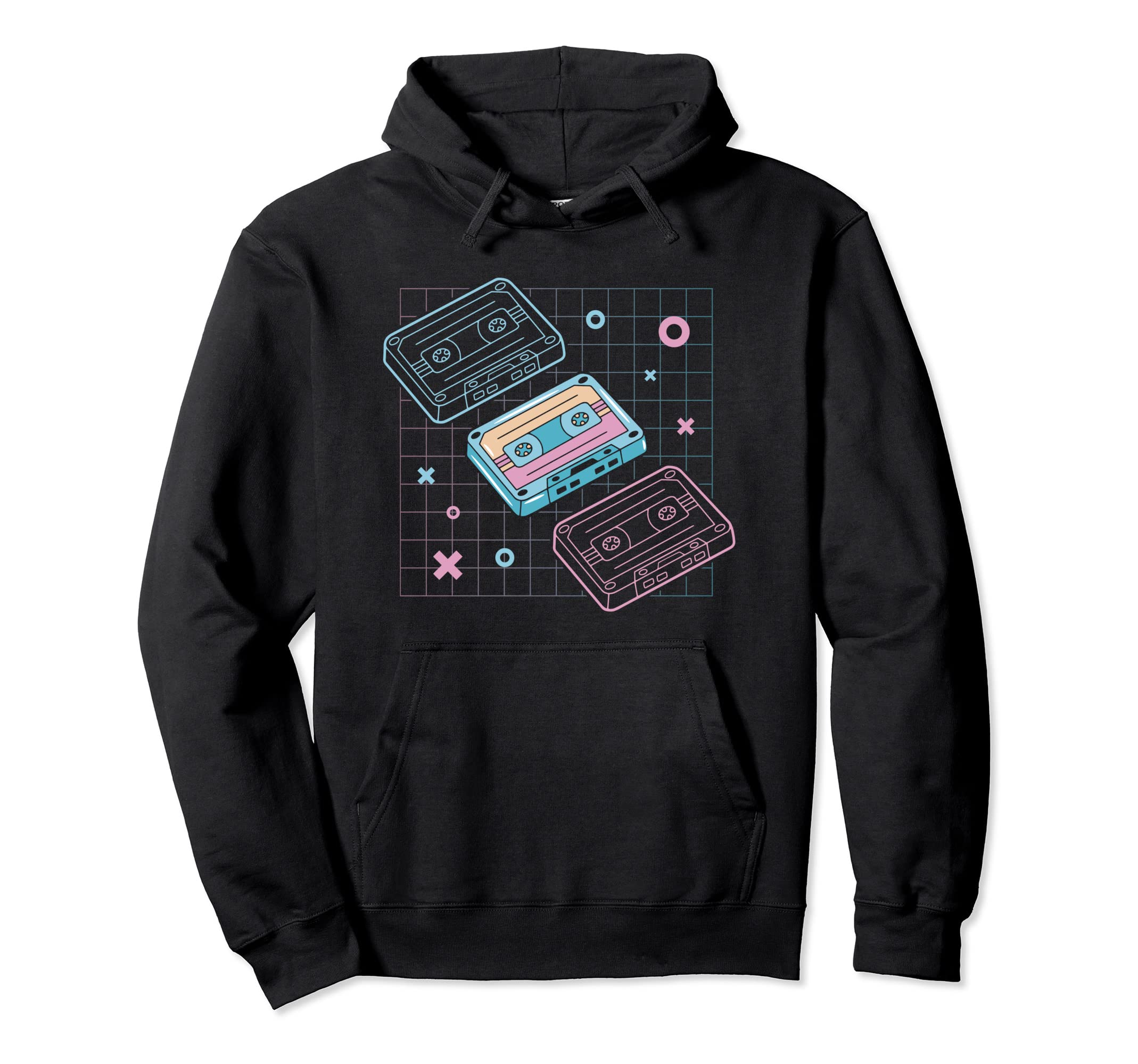 Candy 80S Cassette Tape Audio Cassette Hoodie - Fun Novelty Design Unisex - T-Shirt, Sweatshirt, Hoodie