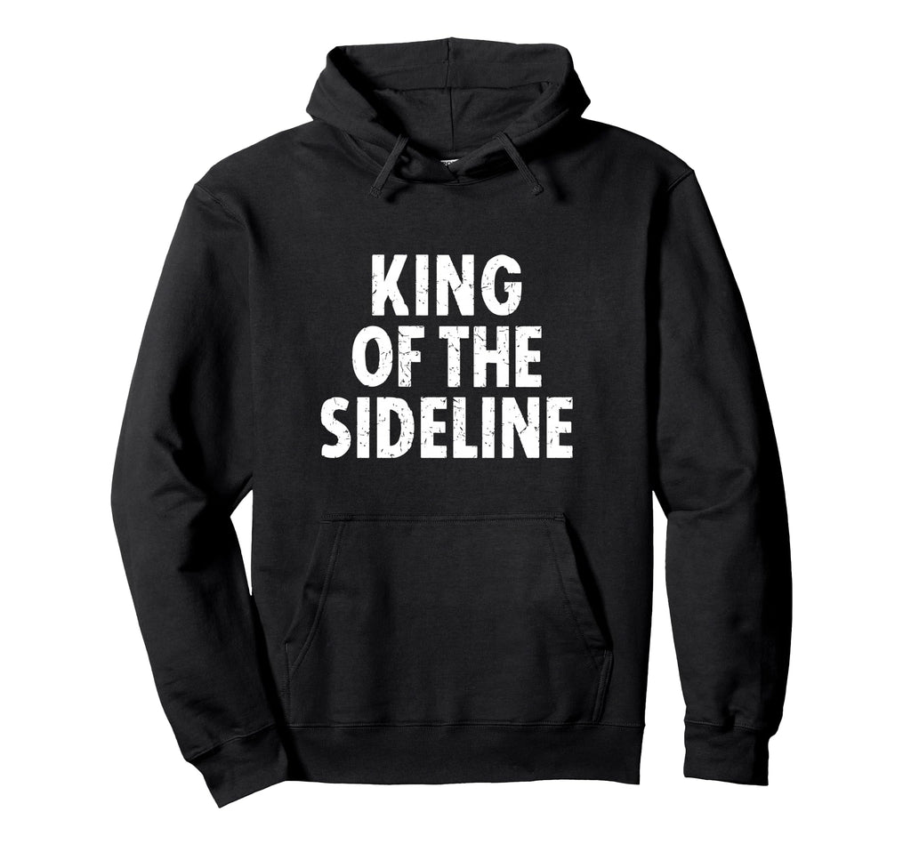 Soccer Dad King Sideline Funny Hoodie - Custom Art Print for Adults - T-Shirt, Sweatshirt, Hoodie