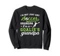 Im Soccer Goalie Grandpa Soccer Sweatshirt - Aesthetic Graphic for Adults - T-Shirt, Sweatshirt, Hoodie