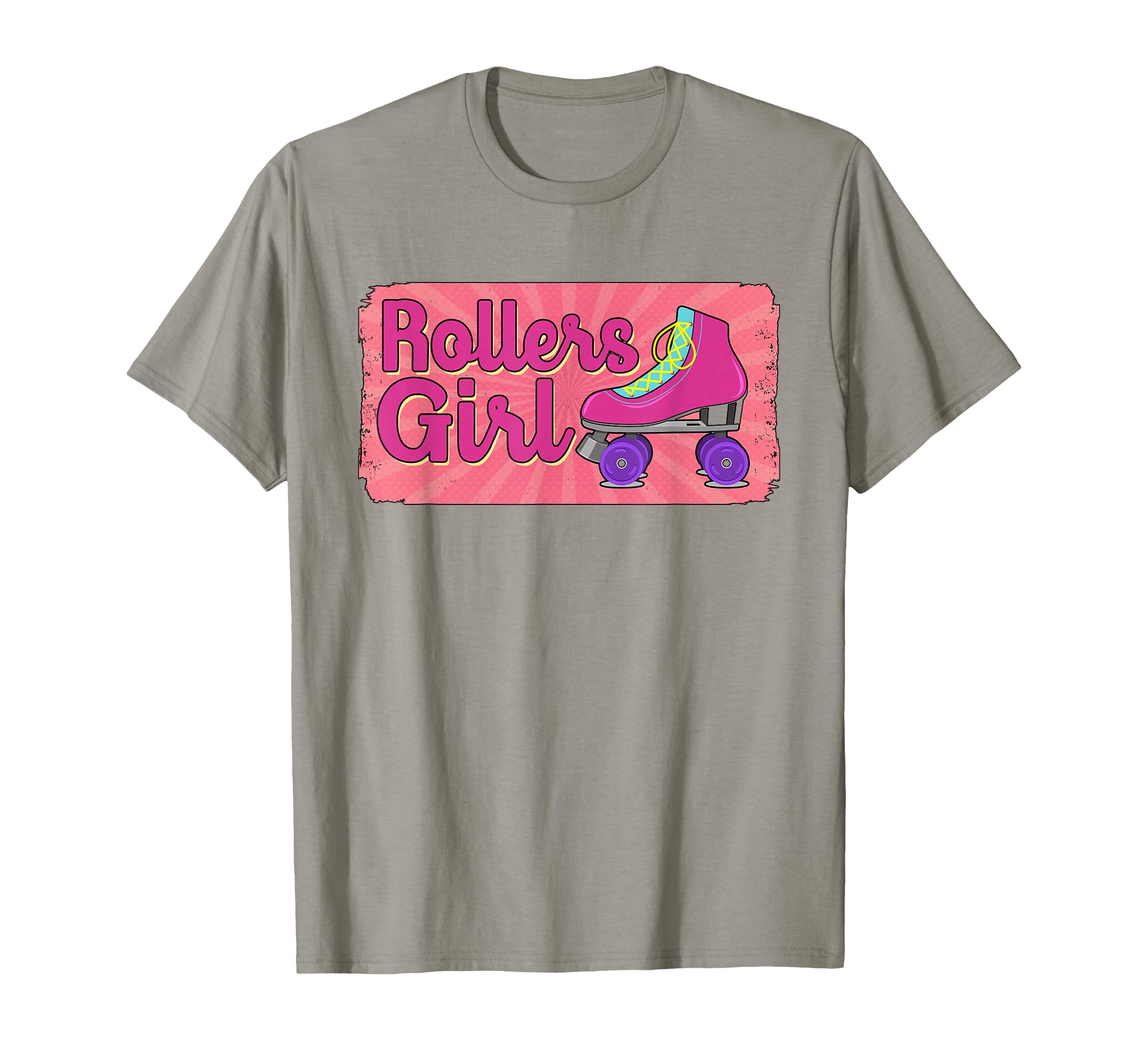 70S 80S Skating Roller Skates T-Shirt - Unique Graphic Unisex - T-Shirt, Sweatshirt, Hoodie
