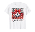 Soccer Coquette Bow Soccer T-Shirt - Fun Novelty Design for Adults - T-Shirt, Sweatshirt, Hoodie