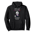 Panda Bear Soccer Panda Bear Soccer Hoodie - Novelty Apparel Men Women - T-Shirt, Sweatshirt, Hoodie