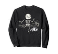 Skeleton Soccer Halloween Sport Sweatshirt - Aesthetic Graphic Unisex - T-Shirt, Sweatshirt, Hoodie