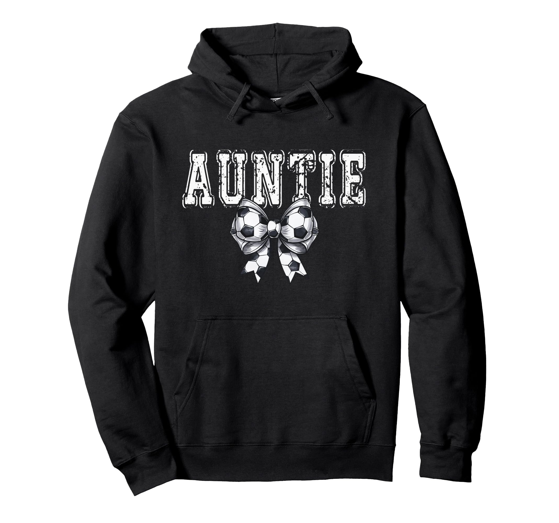 Coquette Soccer Auntie Spirit Hoodie - Streetwear Style Men Women - T-Shirt, Sweatshirt, Hoodie