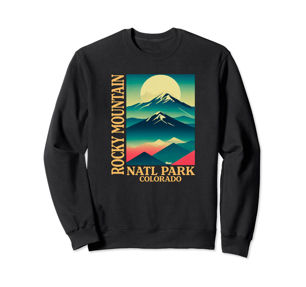 Colorado Rocky Mountain National Sweatshirt - Streetwear Style for Adults - T-Shirt, Sweatshirt, Hoodie