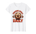 Chasing Goals Daily Soccer T-Shirt - Aesthetic Graphic for Adults - T-Shirt, Sweatshirt, Hoodie