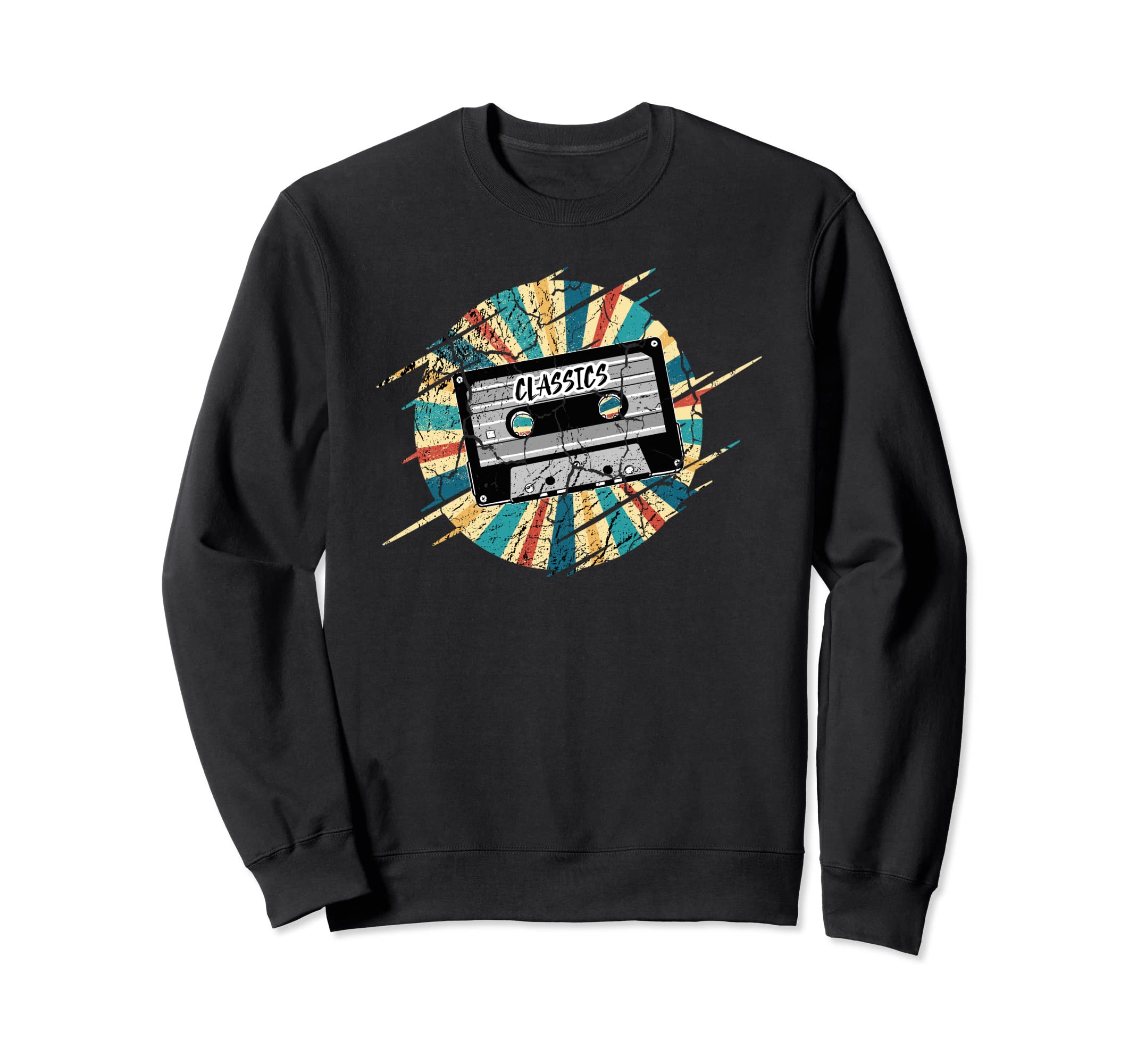 Music Tape Cassette Mixtape Sweatshirt - Aesthetic Graphic Unisex - T-Shirt, Sweatshirt, Hoodie
