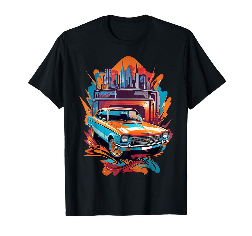Cars Old Car T-Shirt - Trendy Graphic Men Women - T-Shirt, Sweatshirt, Hoodie