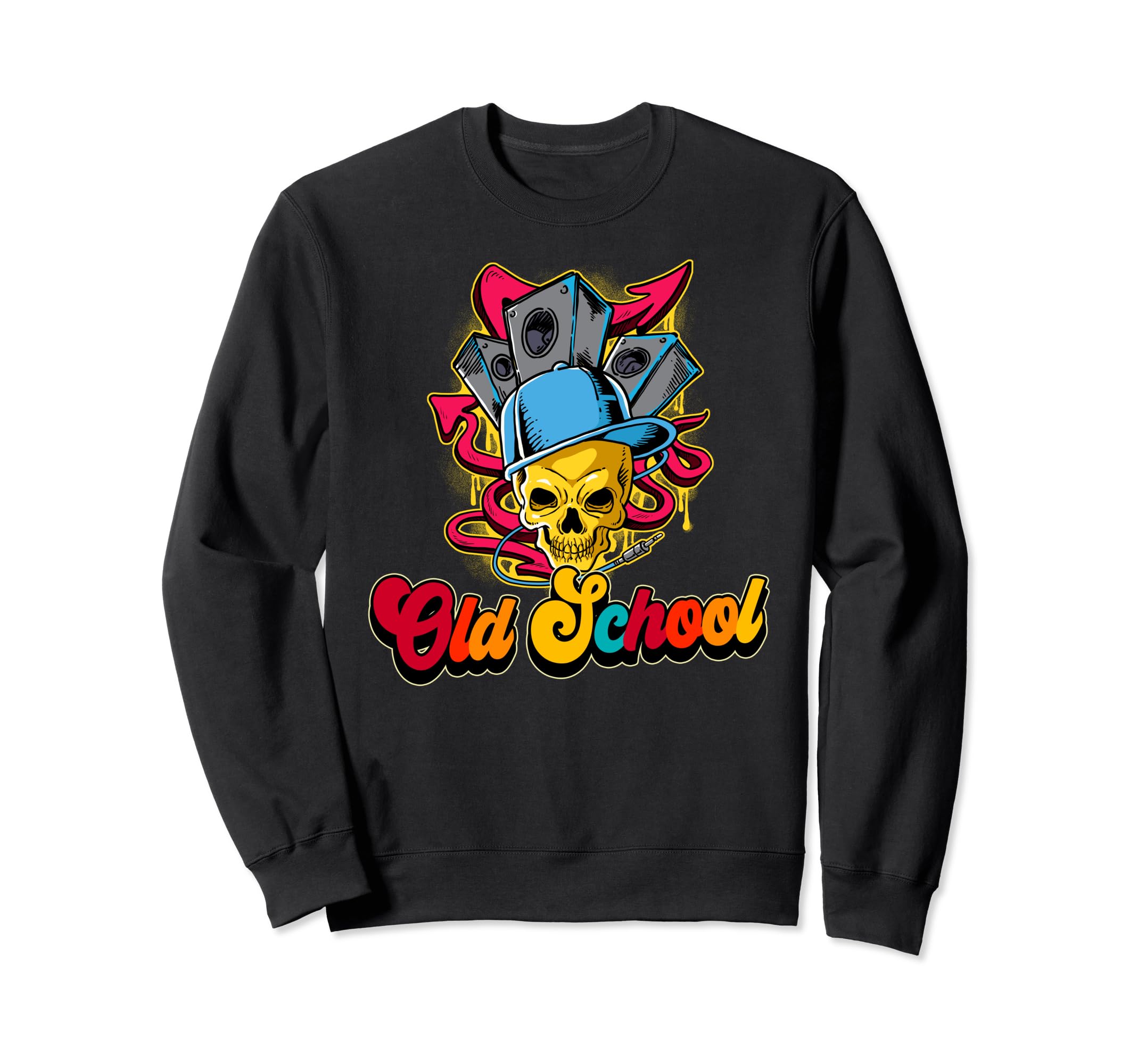 Old School Hip Hop Sweatshirt - Streetwear Style for Adults - T-Shirt, Sweatshirt, Hoodie