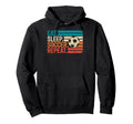 Eat Sleep Soccer Repet Goalie Player Fan Hoodie - Trendy Graphic Unisex - T-Shirt, Sweatshirt, Hoodie