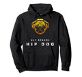Old School Hip Dog Funny Rap Music 90S Hoodie - Streetwear Style Men Women - T-Shirt, Sweatshirt, Hoodie