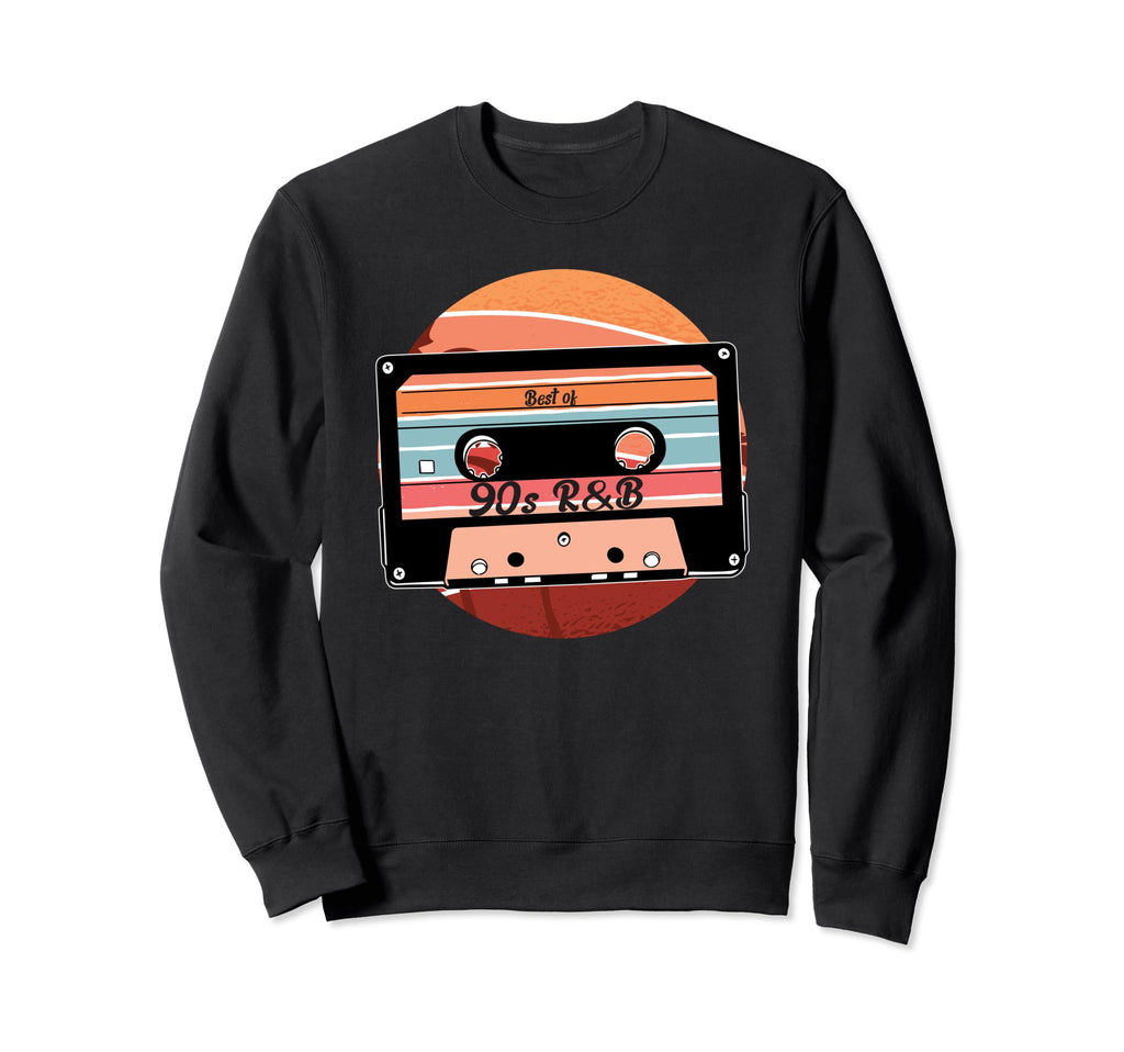 Best 90S R B Cassette Tape Sweatshirt - Fun Novelty Design for Adults - T-Shirt, Sweatshirt, Hoodie