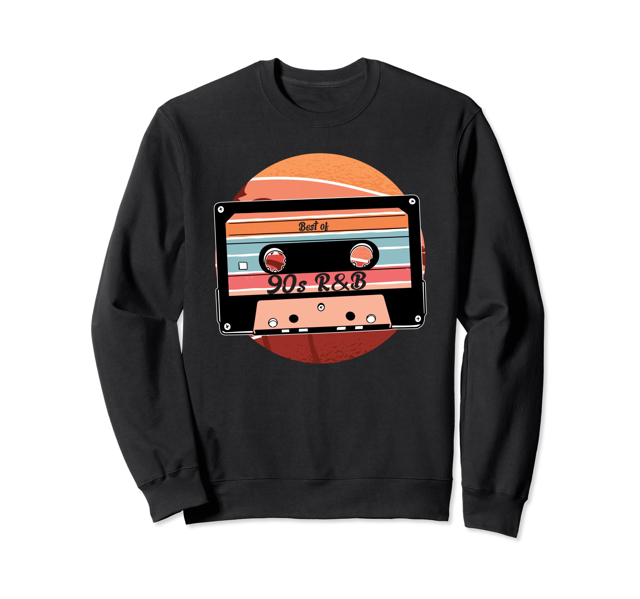 Best 90S R B Cassette Tape Sweatshirt - Fun Novelty Design for Adults - T-Shirt, Sweatshirt, Hoodie